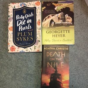 Mystery Books/ Detective paper back novels.